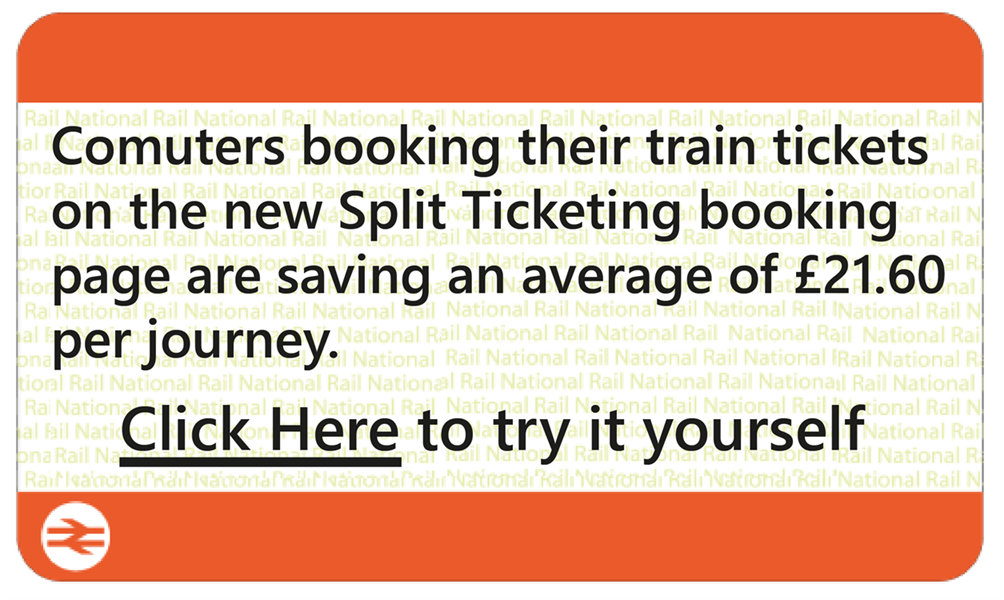 New Booking Page for Even Cheaper Train Tickets!